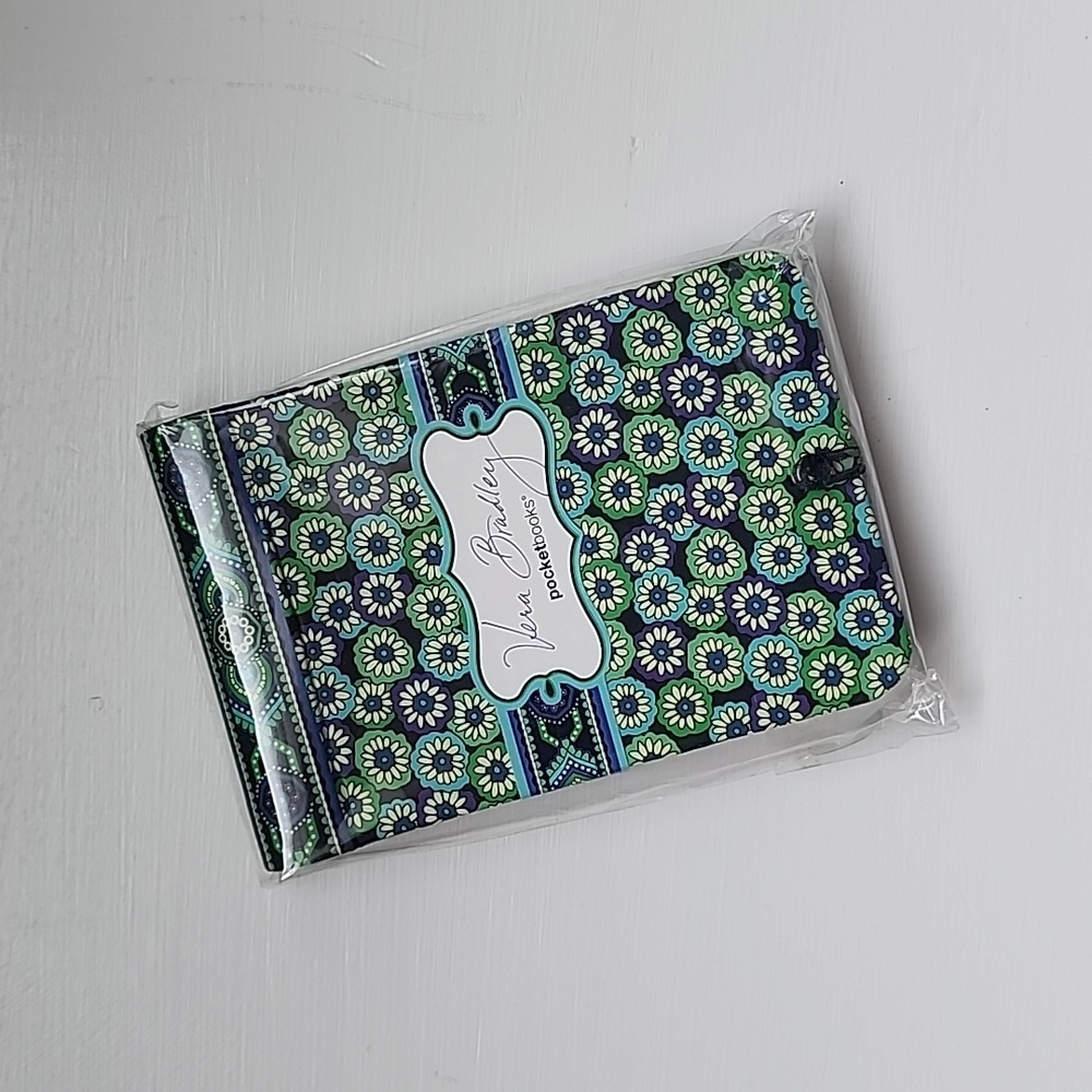 Vera Bradley Blue Rhapsody Pockwt Papers Notepad NIP Retired